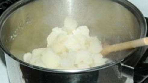 чесночное картофельное пюре