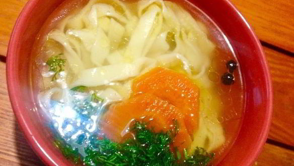 Рецепт Домашней лапши на желтках