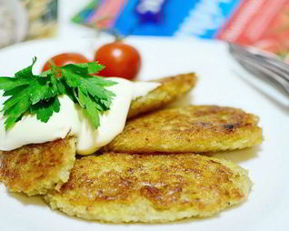Диетические картофельные драники