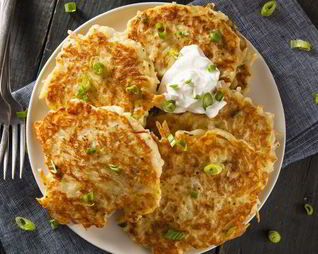 Домашние картофельные драники к завтраку