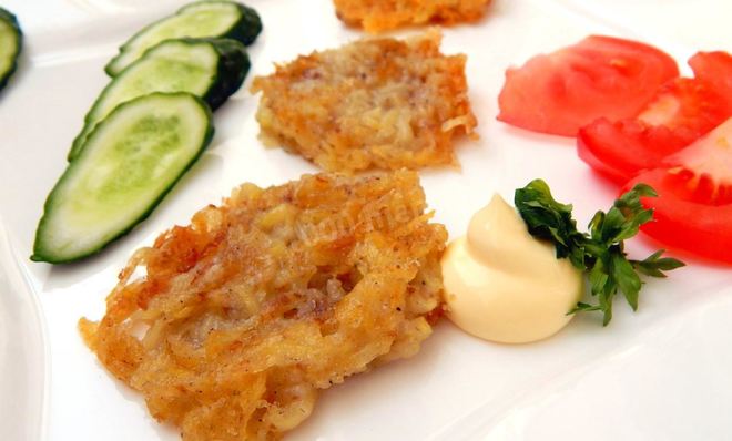 Драники без яиц