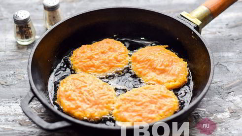 драники из тыквы