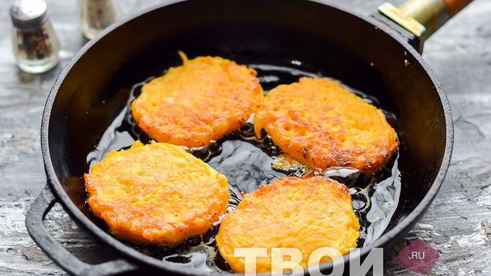 драники из тыквы