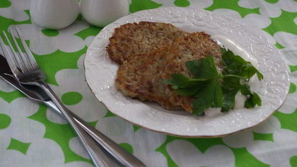 Рецепт Драников с фаршем говядины