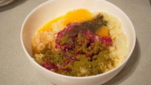 драники с фаршем говядины