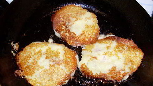 драники с мясом