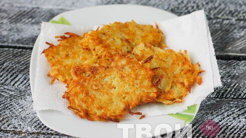 драники с сыром