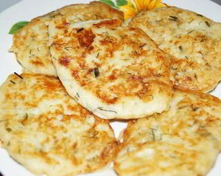 Драники с творогом