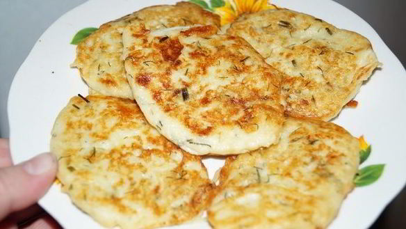 Рецепт Драников с творогом