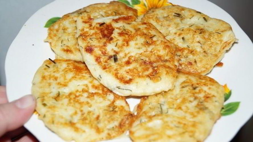 Рецепт драников с творогом