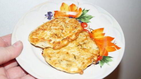 драники с творогом