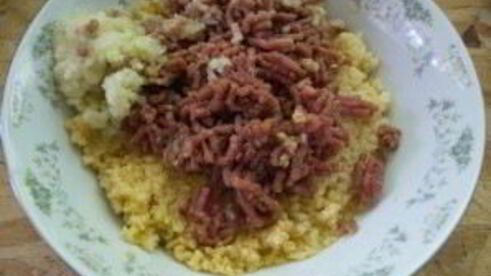 драники в горшочках с мясом