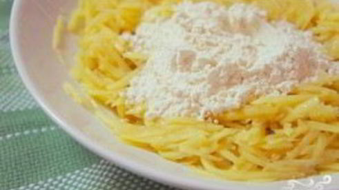 картофельные драники с беконом