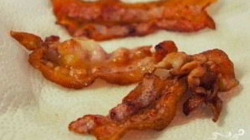 картофельные драники с беконом