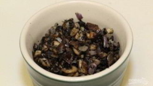 картофельные драники с грибами