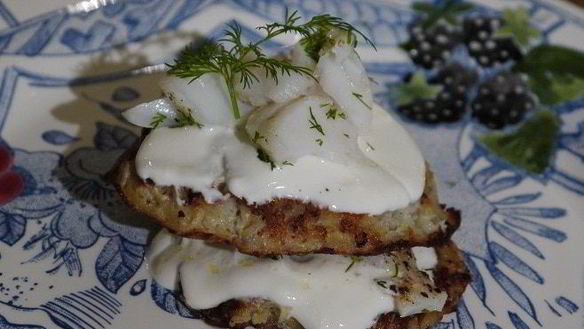 Рецепт Картофельных драников с треской