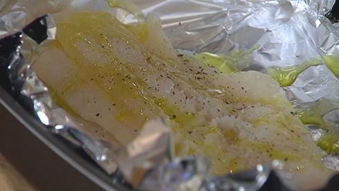 картофельные драники с треской