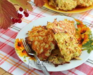 Картофельные драники в духовке