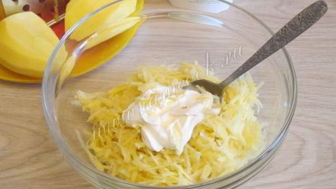 картофельные драники в духовке