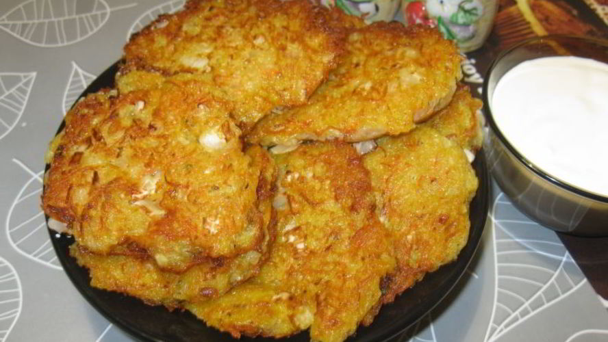 Рецепт овощных драников