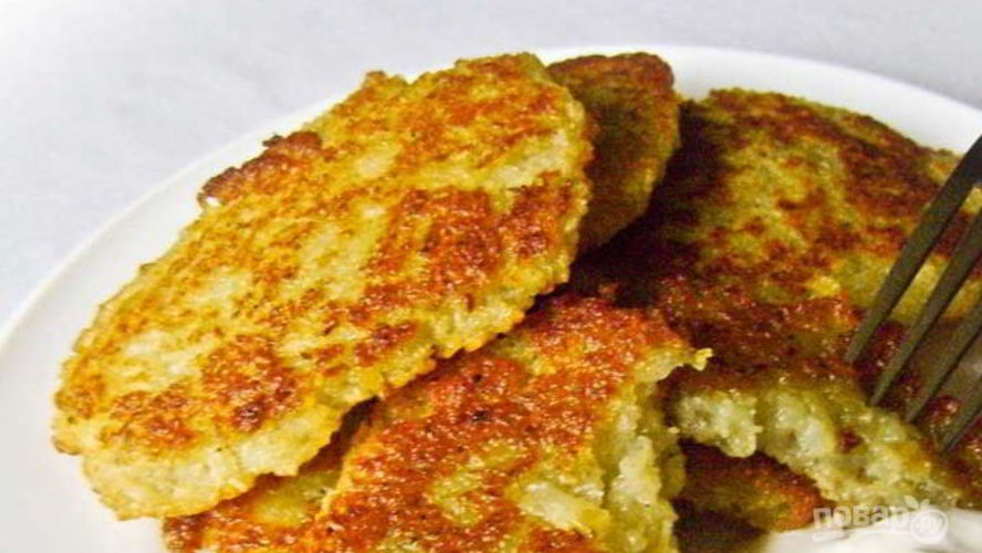 Рецепт постных драников картофельных