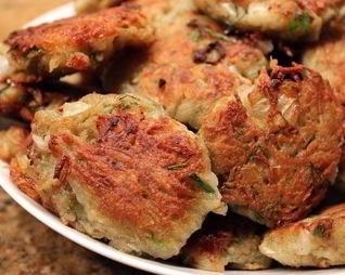 Постные драники