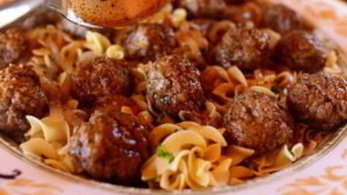 английские фрикадельки