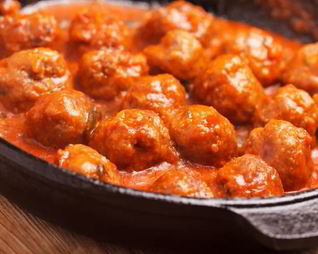 Французские фрикадельки в томатном соусе