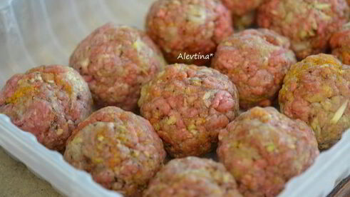 фрикадельки по-мароккански из говядины