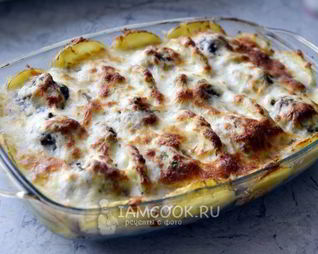 Фрикадельки по-шведски под французским соусом