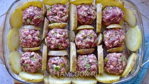 фрикадельки по-шведски под французским соусом