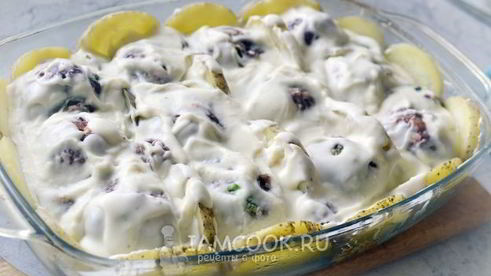 фрикадельки по-шведски под французским соусом