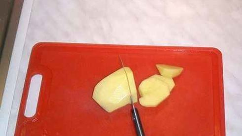 фрикадельки с печеным картофелем