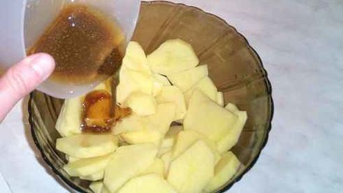 фрикадельки с печеным картофелем