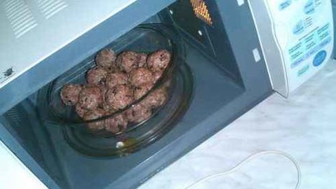 фрикадельки с печеным картофелем