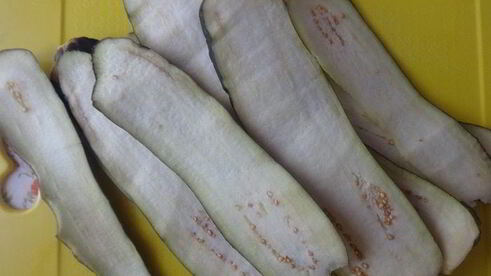 фрикадельки в баклажанных конвертах