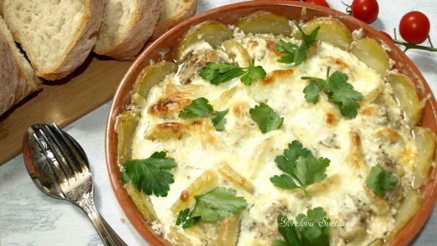 Рецепт фрикаделек в картофельных сотах