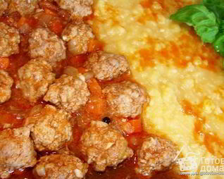 Фрикадельки в соусе Нежные