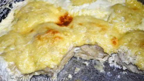 фрикадельки в сыре