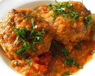 Итальянские фрикадельки с миндалем