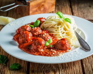 Итальянские фрикадельки в томатном соусе