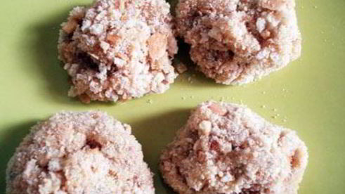 картофельно-ореховые фрикадельки