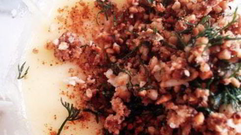 картофельно-ореховые фрикадельки