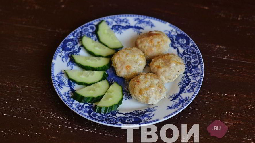 Рецепт куриных фрикаделек с сыром