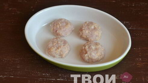 куриные фрикадельки с сыром