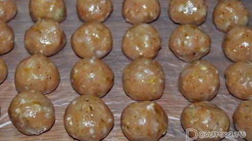 куриные фрикадельки во фритюре