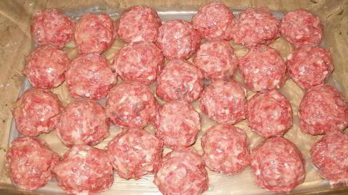 макароны с фрикадельками в духовке