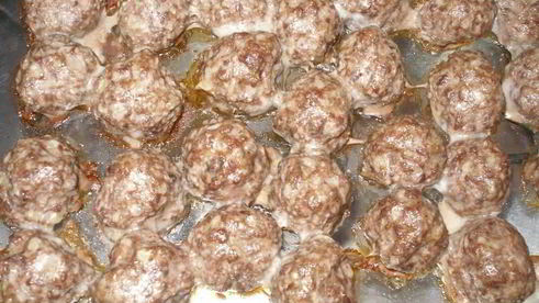 макароны с фрикадельками в духовке