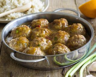 Оранжевые фрикадельки