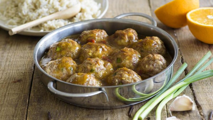 Рецепт оранжевых фрикаделек